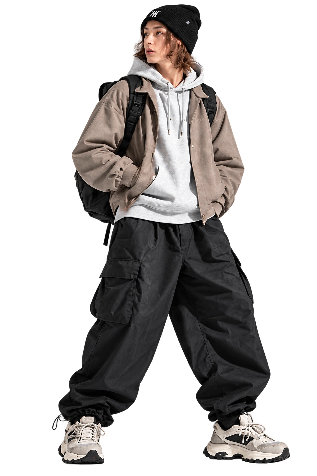 Streetwear collection model